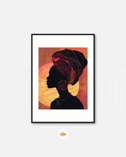 Golden Glow Silhouette