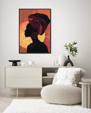 Golden Glow Silhouette