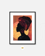 Golden Glow Silhouette