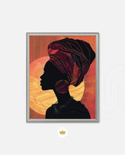 Golden Glow Silhouette