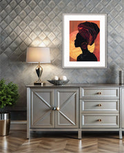 Golden Glow Silhouette