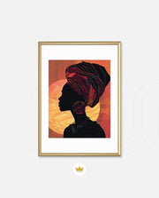 Golden Glow Silhouette