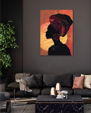 Golden Glow Silhouette