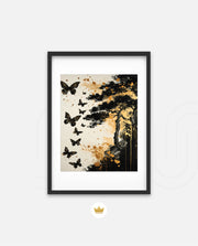Golden Butterflies