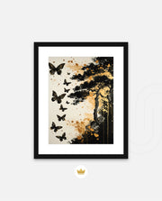 Golden Butterflies