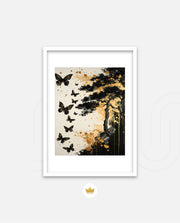 Golden Butterflies