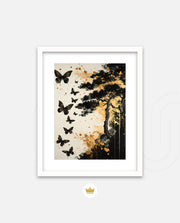 Golden Butterflies