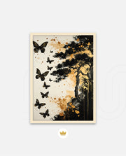 Golden Butterflies