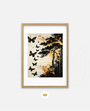 Golden Butterflies
