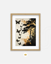 Golden Butterflies