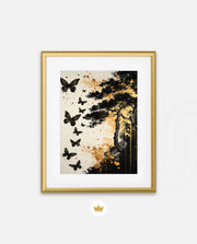 Golden Butterflies