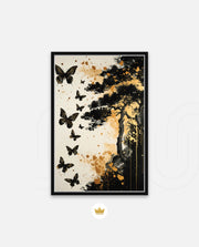Golden Butterflies