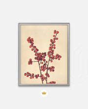Crimson Berry Stem