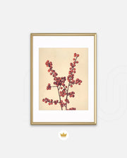 Crimson Berry Stem