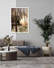 Winter Forest Cabin