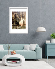 Winter Forest Cabin