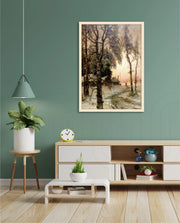 Winter Forest Cabin