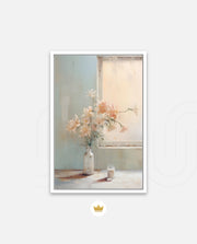 Pastel Window Blooms