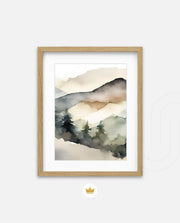 Misty Forest Layers