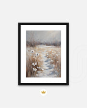 Winter Meadow Path