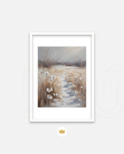 Winter Meadow Path