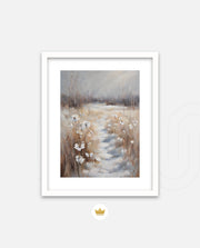 Winter Meadow Path