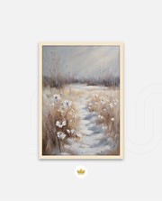 Winter Meadow Path