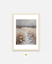 Winter Meadow Path