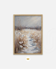 Winter Meadow Path