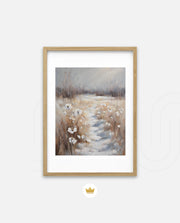 Winter Meadow Path