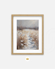 Winter Meadow Path