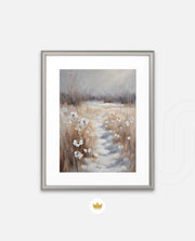 Winter Meadow Path