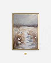 Winter Meadow Path