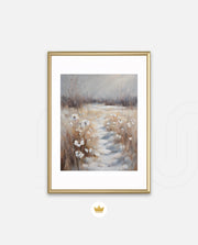 Winter Meadow Path