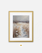 Winter Meadow Path