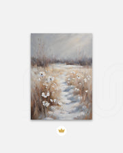 Winter Meadow Path