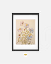 Pastel Garden Daisies
