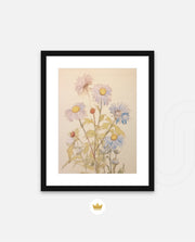 Pastel Garden Daisies