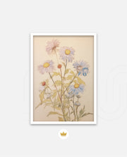 Pastel Garden Daisies