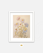 Pastel Garden Daisies