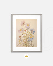 Pastel Garden Daisies