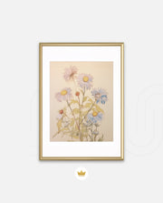 Pastel Garden Daisies