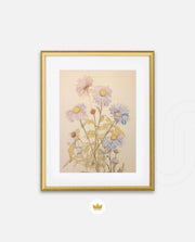 Pastel Garden Daisies