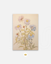 Pastel Garden Daisies