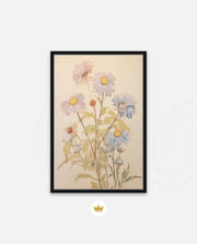 Pastel Garden Daisies