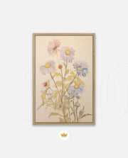 Pastel Garden Daisies