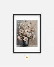 Ivory Blossom Vase