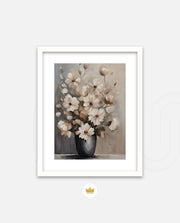 Ivory Blossom Vase