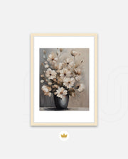 Ivory Blossom Vase