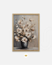 Ivory Blossom Vase